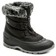 Kamik MomentumLO Black dámska zimný obuv šírka H - nadmerná veľkosť - Dámska obuv | volnocasova - Farba čierna.