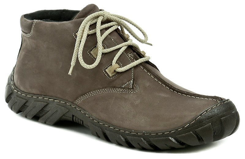 Koma 80 hnedé pánske nadmerné zimný topánky - nadmerná veľkosť - Pánska obuv | zimný - Farba hnedá.