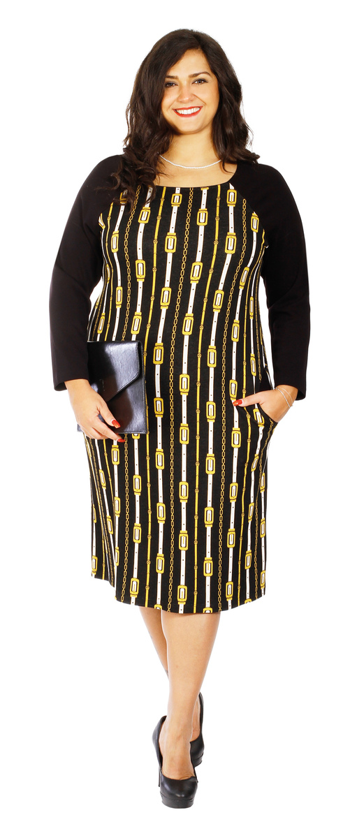 Kornel - šaty 105 - 110 cm - nadmerná veľkosť - Šaty | Rovný strih - číselné veľkosti 44.