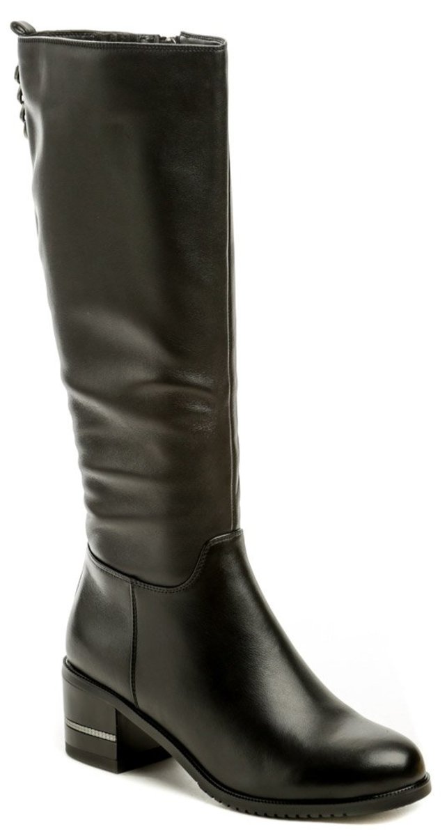 Ladies XR711 čierne dámske čižmy - nadmerná veľkosť - Dámska obuv | čižmy - Farba čierna.