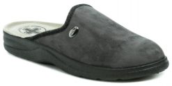 Medi Line 617 šedé pánske zdravotné papuče - nadmerná veľkosť - Pánska obuv | nazouváky - Farba sivá.