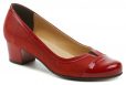 Mintaka 1211 červené dámske lodičky - nadmerná veľkosť - Dámska obuv | lodičky - Farba červená.