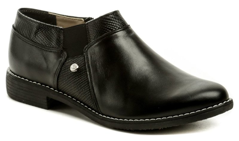 Mintaka 921237 čierne dámske poltopánky - nadmerná veľkosť - Dámska obuv | poltopánky - Farba čierna.