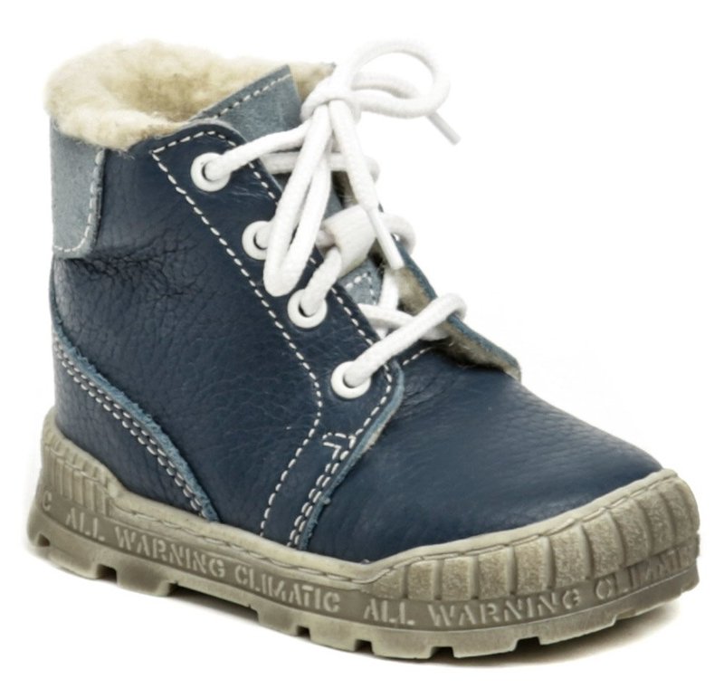 Pegres 1700 modrá detská zimný obuv - nadmerná veľkosť - Detská obuv | snehule - Farba modrá.