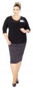 PERLA - sukňa pepito 50 - 55 cm - nadmerná veľkosť - Sukne | sukne - číselné veľkosti 44.