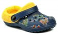 Scandi 49-0806-S1 modré detské nazouváky - nadmerná veľkosť - Detská obuv | nazouváky - Farba modrá.