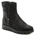 Scandi 56-0791-A1 čierne dámske zimný topánky - nadmerná veľkosť - Dámska obuv | čižmy - Farba čierna.