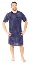 TOMÁŠ - pánska nočné košele - nadmerná veľkosť - Pánske pyžamá a župany | pyžamá -  2XL.