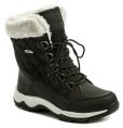 Vemont 7Z6028C čierne dámske zimný topánky - nadmerná veľkosť - Dámska obuv | čižmy - Farba čierna.
