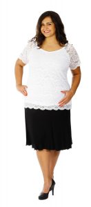 ZDENKA - sukňa 80 - 85 cm - nadmerná veľkosť - Sukne | sukne - číselné veľkosti 44.