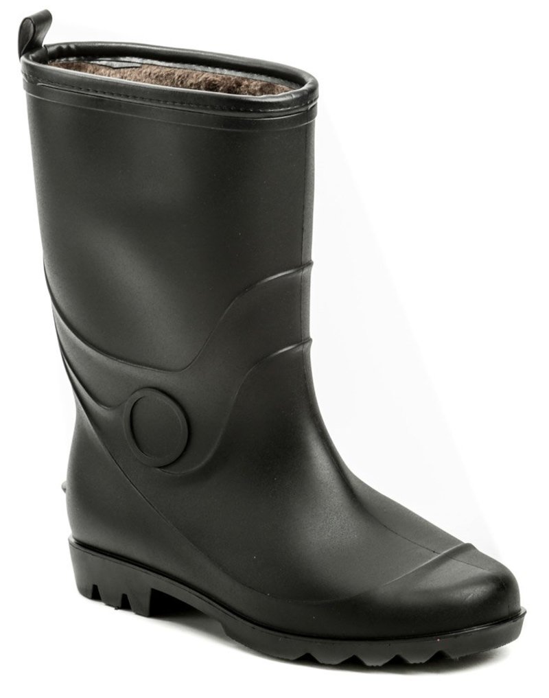 Zimné pánske vyteplené gumáky 69-0851-A1 - nadmerná veľkosť - Pánska obuv | zimný - Farba čierna.