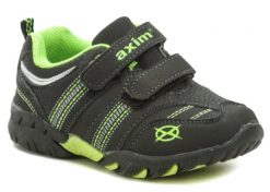 Axim 2A11104 čierne športové tenisky - nadmerná veľkosť - Detská obuv | vychádzková - Farba čierna.