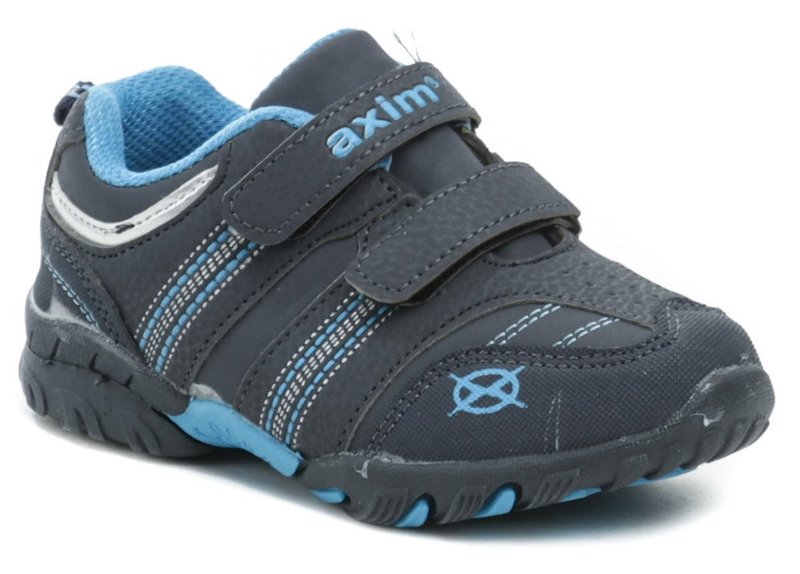 Axim 2A11104 modré športové tenisky - nadmerná veľkosť - Detská obuv | vychádzková - Farba modrá.