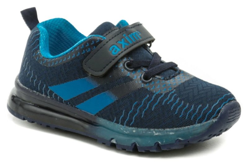 Axim 2A1398 modré športové tenisky - nadmerná veľkosť - Detská obuv | vychádzková - Farba modrá.