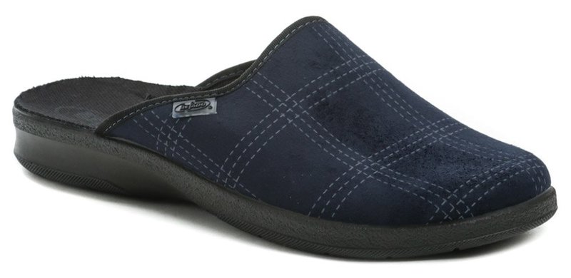 Befado 548M006 modré pánske papuče - nadmerná veľkosť - Pánska obuv | ostatné - Farba modrá.