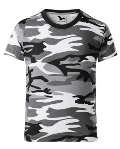 Camouflage - detské maskáčové tričko - nadmerná veľkosť - Detské oblečenie | Detské oblečenie - číselné veľkosti 110.