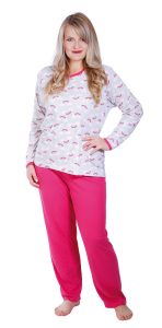 DÚHA - bavlnené pyžamo - nadmerná veľkosť - Nočné košele