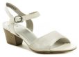 Jana 8-28365-22 biele dámske sandále šírka H - nadmerná veľkosť - Dámska obuv | letná obuv - Farba biela.