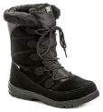 Kamik ICELYN Black dámska zimný obuv - nadmerná veľkosť - Dámska obuv | volnocasova - Farba čierna.