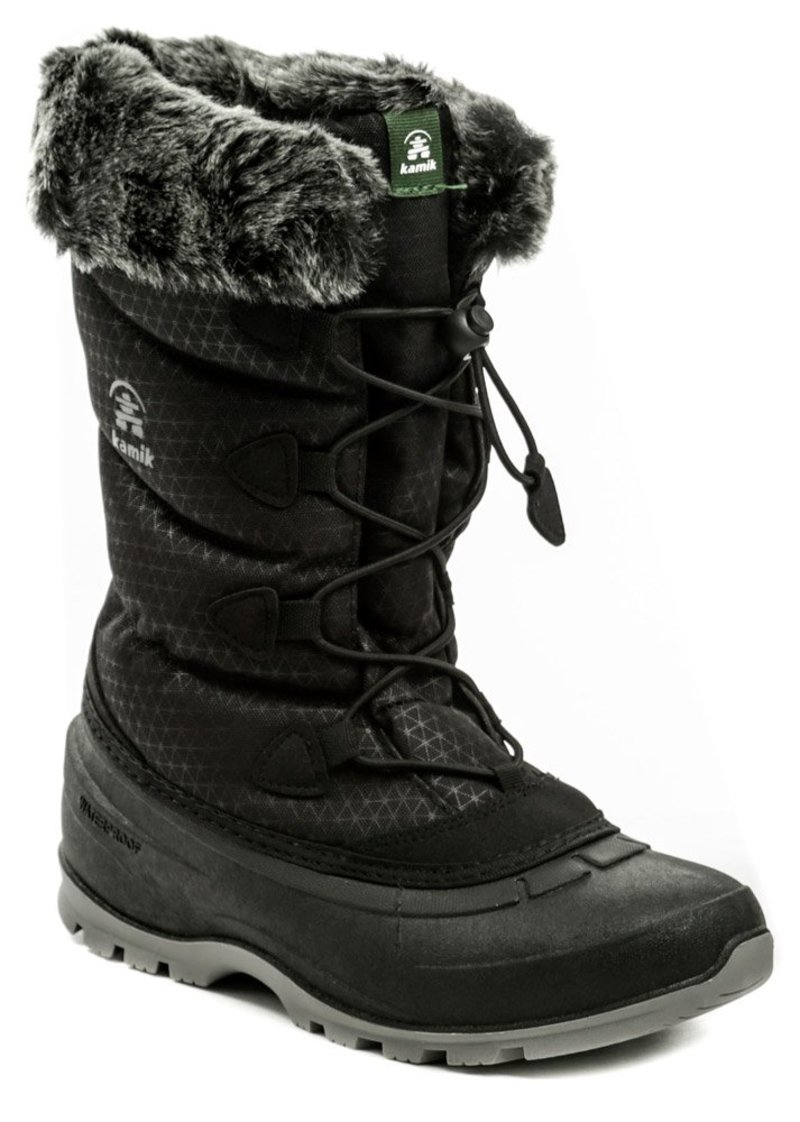 Kamik Momentum2 Black dámska zimný obuv - nadmerná veľkosť - Dámska obuv | volnocasova - Farba čierna.