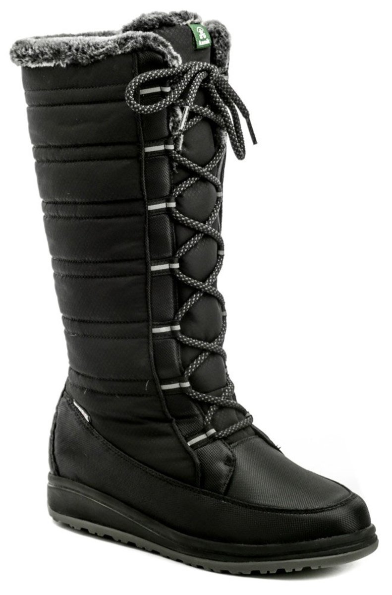 Kamik Starling Black dámska zimný obuv - nadmerná veľkosť - Dámska obuv | volnocasova - Farba čierna.