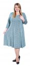 NELA - šaty 110 - 115 cm - nadmerná veľkosť - Šaty | Princesový strih - číselné veľkosti 42.