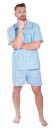 Pánske krátke pyžamo - nadmerná veľkosť - Pánske pyžamá a župany | pyžamá - číselné veľkosti 50.