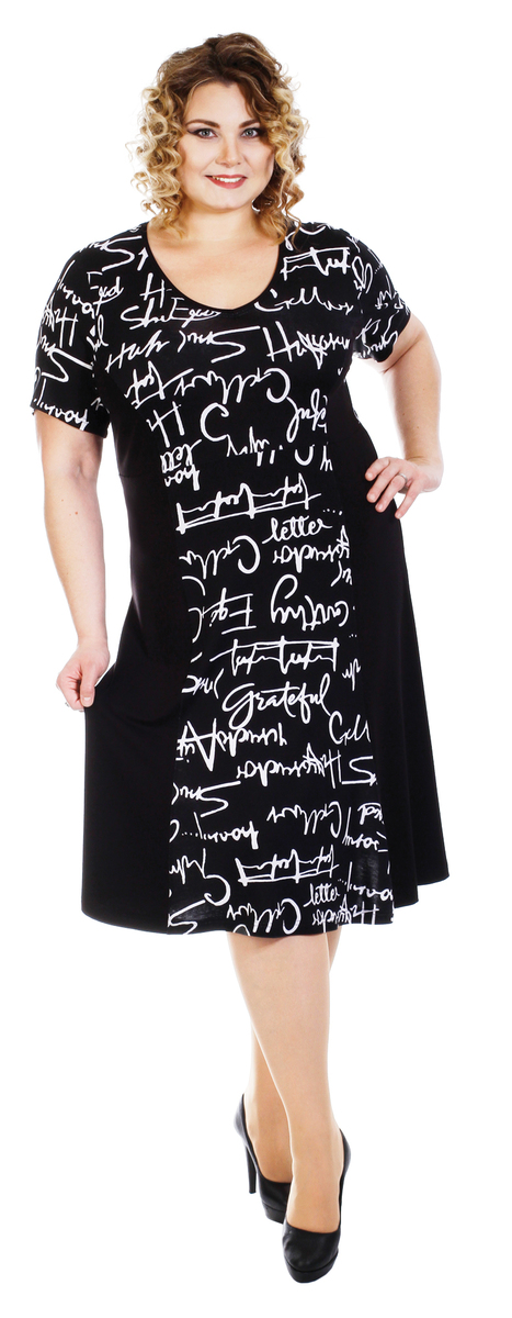 Roksana - šaty 120 - 125 cm - nadmerná veľkosť - vzorky z fotenie vel. 44 - 48 | vzorky z fotenia vel. 44 - 48 - číselné veľkosti 38.