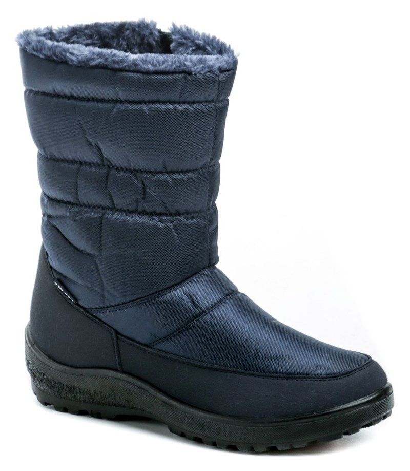 Scandi 262-0044-A1 modrá dámska zimný obuv - nadmerná veľkosť - Dámska obuv | volnocasova - Farba modrá.