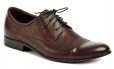 Tapi 4317E hnedá pánska spoločenská obuv - nadmerná veľkosť - Pánska obuv | poltopánky - Farba hnedá.