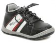 Wojtylko 1T1028 čierne detské poltopánky - nadmerná veľkosť - Detská obuv | poltopánky - Farba čierna.