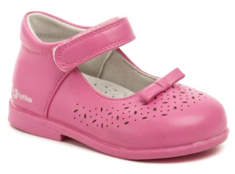 Wojtylko 2BA1288 ružové dievčenská črievičky - nadmerná veľkosť - Detská obuv | sandále - Farba ružová.