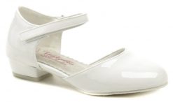 Wojtylko 5B1327 biele dievčenská črievičky - nadmerná veľkosť - Detská obuv | sandále - Farba biela.